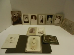 Lot Of 12 Vintage Photographs woman and children - Bild 1 von 10