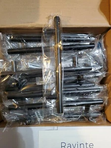 Ravinte 30 Pk Cabinet Handles Black 7.38” Length with 5" Hold Center - Picture 1 of 6