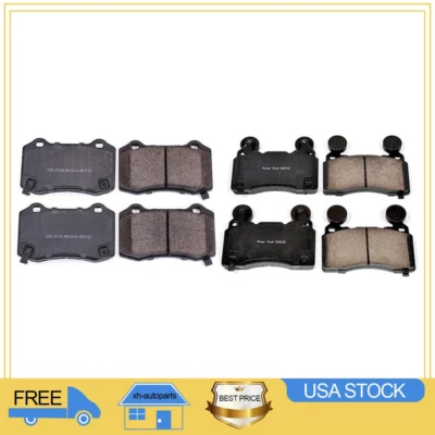 Juego de 2 pastillas de freno de disco delanteras traseras para Chevrolet Camaro 2010 2011 2017 XH Foto 1 de 4