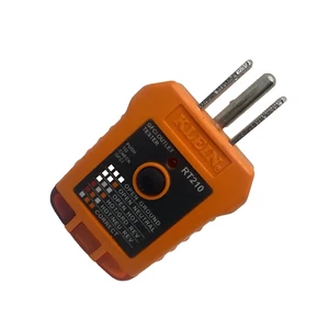 Tester presa elettrica con GFCI - Klein Tools RT210 - 110-125V 0,3W - Usato - Foto 1 di 11