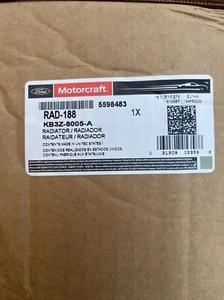 Radiator Motorcraft RAD-188 / Ford KB3Z-8005-A fits 19-23 Ford Ranger - Picture 1 of 1