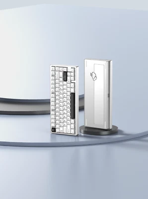 WOBKEY Rainy75 75% Aluminum Triple-Mode Connectivity Mechanical Keyboard - Image 1 of 4