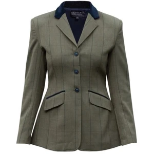 Equetech Bellingham Deluxe Stretch Tweed Riding Jacket - Picture 1 of 4