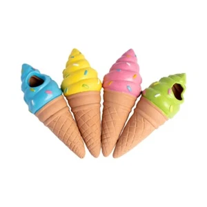 4Pcs Ice Cream Self-watering Plant Watering Spikes Gardening Household Waterer - Picture 1 of 8