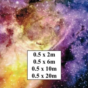 Hydrographic Water Transfer Film - Hydro Dipping Print Colourful Universe - Picture 1 of 1