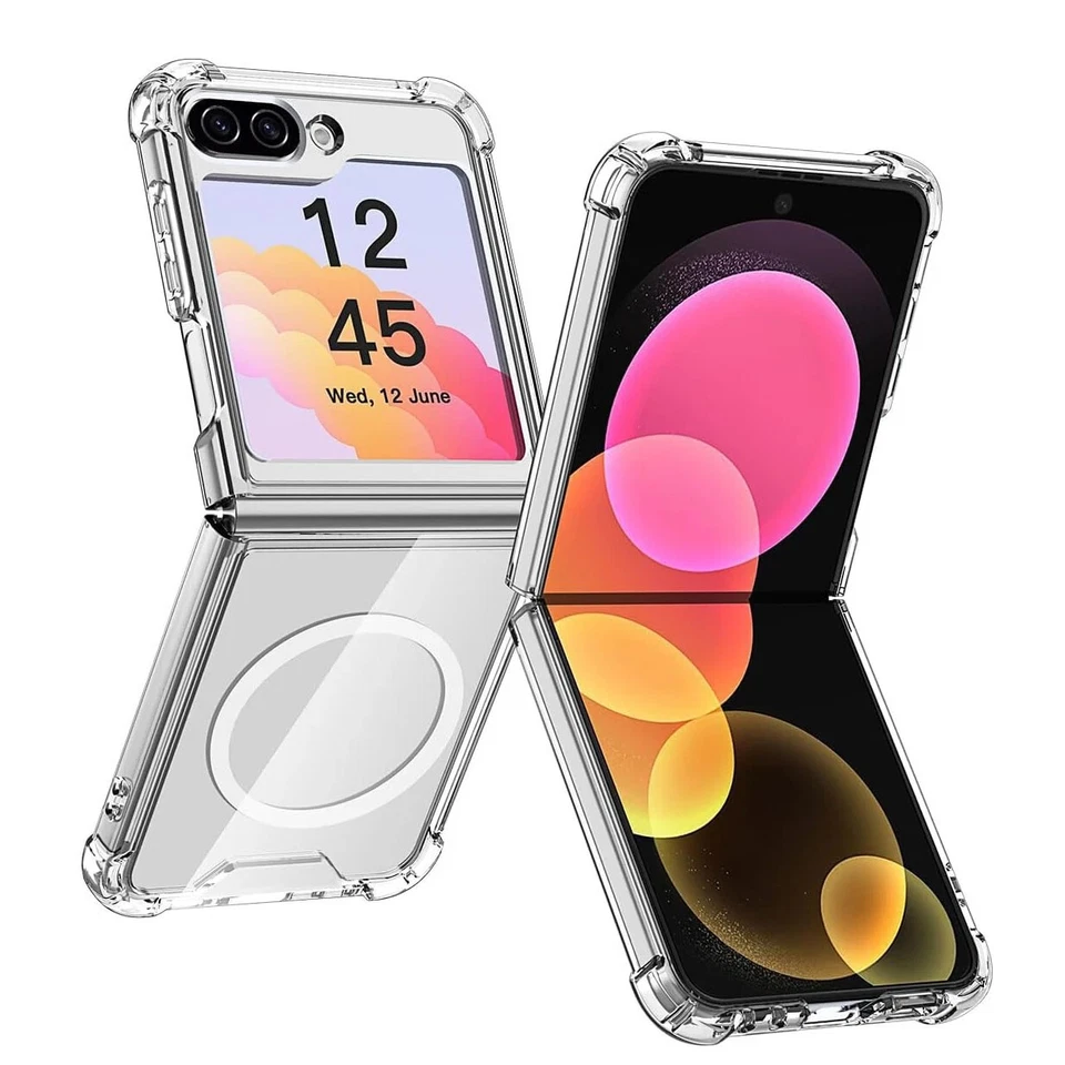 Samsung Galaxy S23 Ultra,Z Flip 6,S24 Ultra Slim Body Shockproof Clear Case - Image 1 of 1