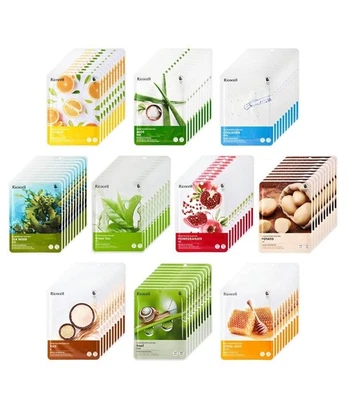 [Ricocell] Nature Recovery Mask  Pack (10 type x 10 ea) 100EA  K-Beauty - Image 1 of 4