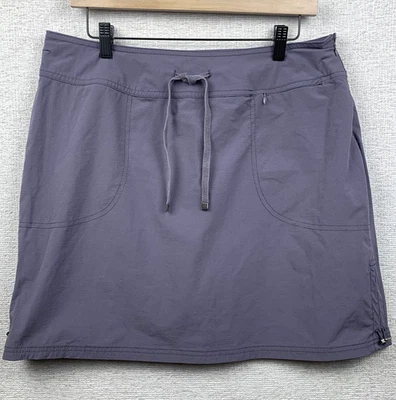 Shorts atlético feminino Green Tea Skort 2XL periscópio cinza bolso com cordão mãe - Imagem 1 de 4