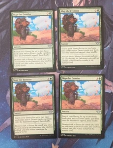 MTG 4 X OTJ Uncommon MAP THE FRONTIER NM - Imagen 1 de 1