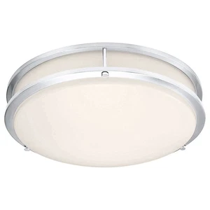 Access Lighting Solero II 1 Light 16.5" LED Flush, Chrome - 20502LEDD-CH-ACR - Picture 1 of 1