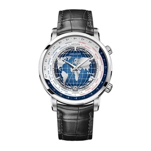 Mechanical Automatic Watch for Men, Blue Planet/Sapphire Mirror/Leather Strap... - Picture 1 of 9