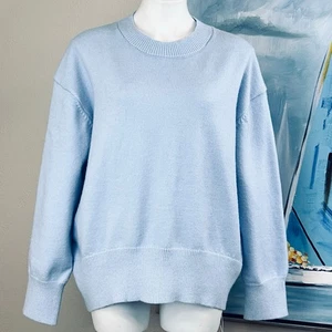 Commence Pullover mit Rundhalsausschnitt hellblau Größe Large - Oversize Neu mit Etikett - Bild 1 von 7