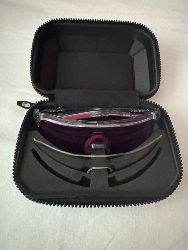 100% SLENDALE - Gafas de sol pulidas gris translúcido; púrpura espejo multicapa  Foto 1 de 4