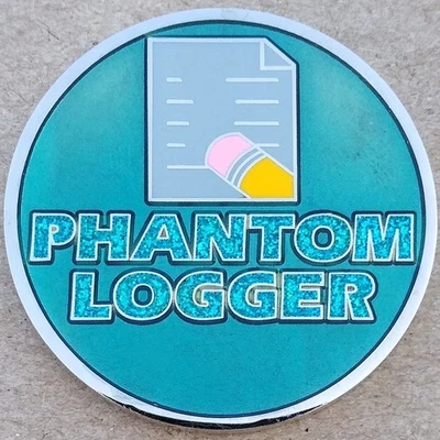 Super Cacher vs. Phantom Logger Geocoin - Activated & Adoptable - TB2B7X9 - Image 1 of 2