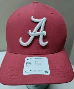 Alabama Crimson Tide Hat Mens L Red Nike Dri Fit Fitted Pro Baseball Cap NCAA - Picture 1 of 8