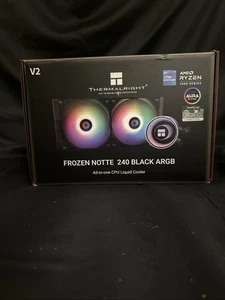 Thermalright Frozen Notte 240 Black ARGB CPU Liquid Cooler (49780) - Open Box - Photo 1/7