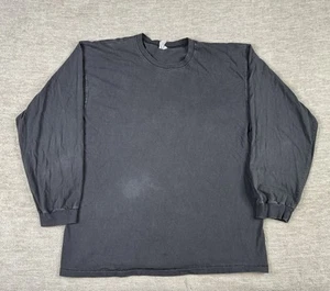 Vintage Gap Single Stitch Blanko T-Shirt XL schwarz - Bild 1 von 5