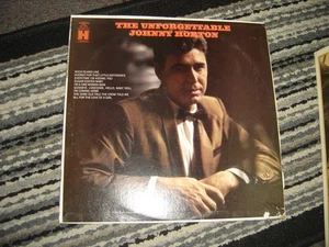 Johnny Horton - The Unforgettable 196? USA Vinyl LP VG+/VG+ - Picture 1 of 2
