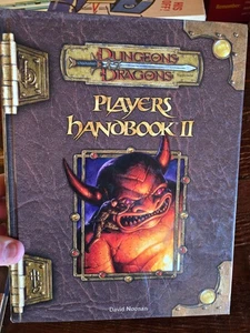 Dungeons and Dragons rpg Player's Handbook II by David Noonan HC d20 D&D Wizards - Picture 1 of 5