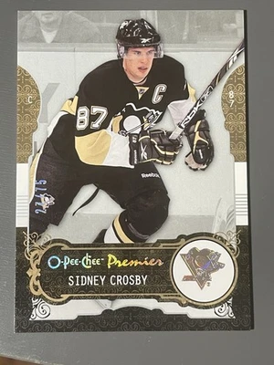 2008-09 O-Pee-Chee Premier Sidney Crosby #4 Silver Spectrum /75 - Image 1 of 2