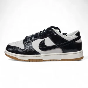 Nike Dunk Low LX Black Phantom Croc Unisex Sneaker | FJ2260 003 - Bild 1 von 8