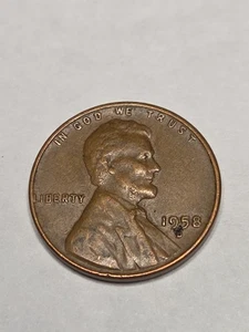 D Wheat Penny 1958 - Imagen 1 de 5