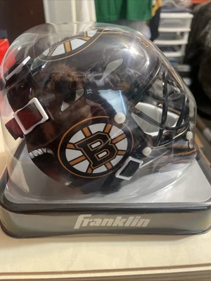 波士顿棕熊队迷你守门员面具复制品 - 富兰克林运动 — 第 1/4 张图片