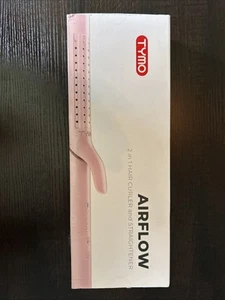 Tymo - Airflow Styler - 2 in 1 Hair Straightener & Curler - Pink - NOB - Picture 1 of 2