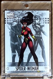 2013 Marvel Now Upper Deck Silver Parallel Card 88 SPIDER-WOMAN. PACK FRESH GEM - Picture 1 of 3