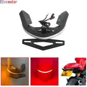 Fender Eliminator W/ LED Light For Ducati Monster 821 2015-2017 1200 S 2014-2016 - Picture 1 of 14