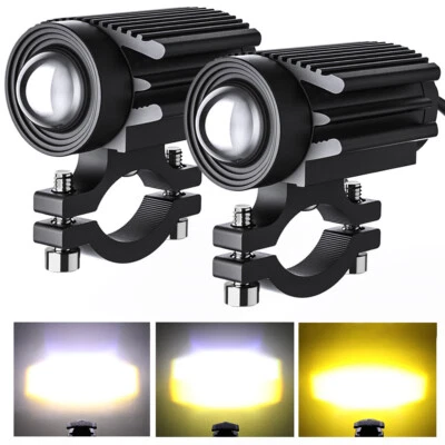 2Pcs LED Spotlight Driving Fog Headlight Work Light Lamp 60W For Motorcycle ATV/ - Image 1 of 4