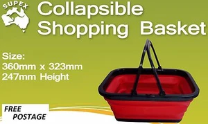 Supex Collapsible Shopping Basket Brand NEW Camping Outdoors - Picture 1 of 1