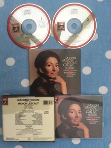 🌟MANON LESCAUT🌟2XCD SET🌟PUCCINI🌟MARIA CALLAS🌟CLASSICAL🌟CDS MADE IN JAPAN🌟 - Foto 1 di 5