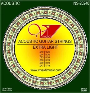6 pcs Acoustic Guitar Strings Extra Light - Picture 1 of 4