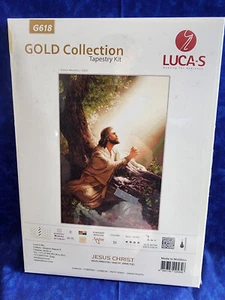 Luca S Kit Punto de Cruz Colección Oro Jesucristo 22x33cm SG618 Iisus Hristos - Imagen 1 de 1