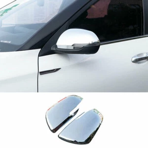 For Kia Seltos 2020-2025 Chrome Exterior Side Door Rearview Mirror Cover Trim - Bild 1 von 6