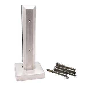 Edelstahl hoher quadratischer Pool Geländer Zapfen für 3/8"-3/4" Dicke Glas - Bild 1 von 32