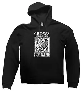 Sudadera con capucha Crows Before Bros (no Crows Before Hoes) - Imagen 1 de 1