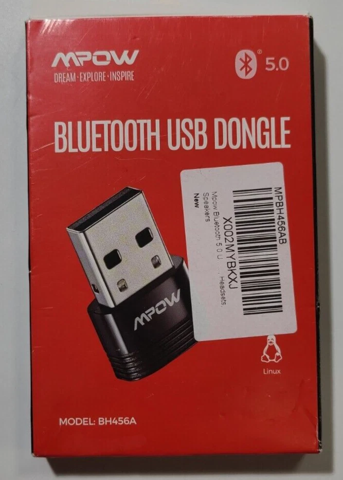 Dongle USB Bluetooth MPOW (BH456A), negro Foto 1 de 4