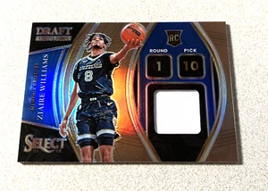 2021-22 Panini Select Draft Selection RC Prizm #DS-ZWL Ziaire Williams /49 - Picture 1 of 2