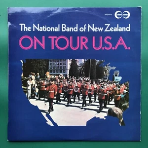National Band Of New Zealand ON TOUR U.S.A. Brass Military LP Stars Stripes RARE - Picture 1 of 12