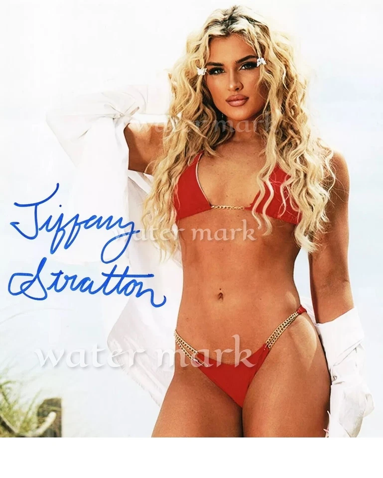 TIFFANY STRATTON WWE & FORMER GYMNAST REPRINT SIGNED PHOTO A4 SIZE 8"X11". #12 — 第 1/1 张图片