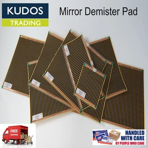 Spiegelheizung Badheizung Pad nebelfrei Badspiegel Demister Pads - Bild 1 von 12