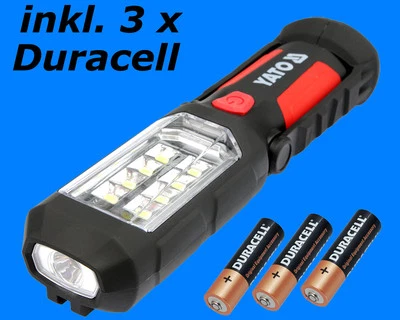 Profi CREE LED Werkstattlampe Werkstattleuchte Arbeitsleuchte Duracell YT-08513 - Bild 1 von 4