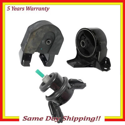 Juego de 3 piezas de montaje de motor para Hyundai Sonata 2009-2010 2,4 L 7163 7162 7168 Foto 1 de 4