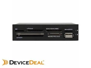 StarTech 2.5" Front Bay USB Memory Card Reader - 35FCREADBK3 - Picture 1 of 5