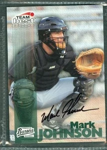 Mark Johnson Baseball Auto 1999 Team Best '99 Signature Autograph Signed Card - Picture 1 of 1