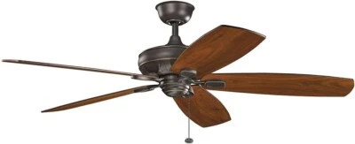 Kichler 300269OZ - Ashbyrn 5 Blade 60" Bronze Ceiling Fan- Reversible Blades