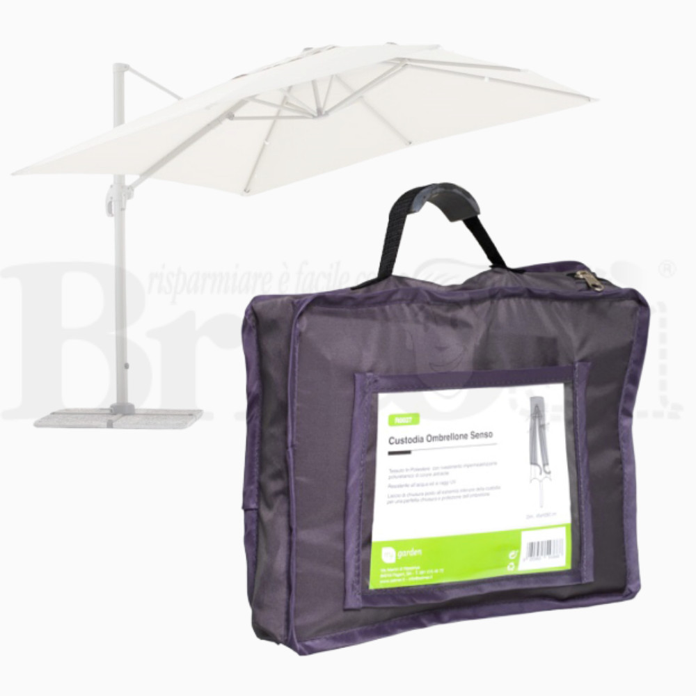 Copertura Ombrellone Impermeabile - Telo Protettivo In Oxford Anti-UV Per Giardino E Spiaggia - Foto 4