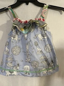 Matilda Jane Judy and Ethel Tank Top Girls It's A Wonderful Parade Size 4 - Picture 1 of 5